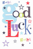 This good luck card glows with the contagious cheer that South Ruislip is known for, making every milestone moment memorable. The playful arrangement of 'Good Luck' flows in oversized pastel blues, vivid reds, garden greens, and velvety violets, each hue thoughtfully mingling as if blended by a skilled florist matching blooms for someone dear. Across the smooth, flawless backdrop, spirited stars burst in a lively pattern-moss, navy, lilac, and bright lemon-mirroring the optimism of a clear sky over Ruislip Lido before a big day. The tactile pleasure of its refined cardstock earns a delighted touch, much like the anticipation of receiving a specially crafted bouquet from South Ruislip Florist. This card feels like an encouraging hand on your shoulder, perfect whether you're stepping onto a new stage, starting a dream job, or embarking on exams. Packed with simple magic and genuine belief, it brings a little piece of South Ruislip's heartfelt community right to the heart of your celebration.